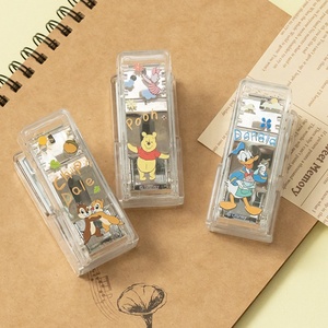 Grapadora Acrílica de Diseño Animado, la Más Vendida, para la Escuela y la Oficina, Diseño Personalizado, Operación Manual en Miniatura - Product Image 1