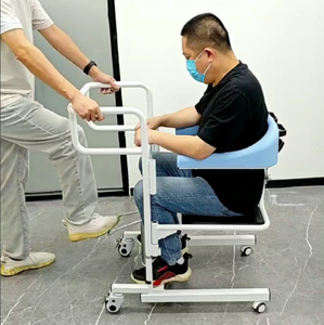 移动机多功能家用瘫痪椅老年护理神器液压升降机辅助转移升降机移位椅 - Product Image 4