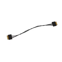 Câble Hotten FPC 24 broches/20 broches 46AWG, assemblage de câble micro-coaxial pour signal 4K UAV