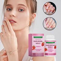 Bonbons Gommeux Premium en Gros pour la Croissance Capillaire et la Protection du Cuir Chevelu : Biotine & Vitamines, Saveur Fraise, pour des Cheveux Sains et Forts