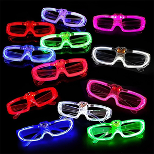 Occhiali LED Luminosi Quadrati a Luce Fredda, Impermeabili, Ricaricabili, a Batteria, 3D per Feste di <span class=keywords><strong>Capodanno</strong></span> all'Aperto - Product Image 1