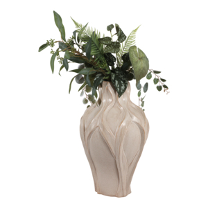 Vaso in Ceramica Scolpito, Decorazione Moderna per Casa, Centrotavola per Soggiorno e Camera da Letto - Product Image 2