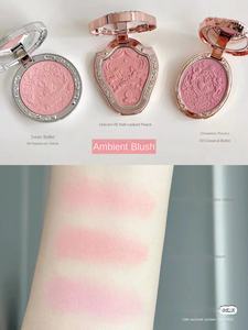 Flower Knows All Series Embossed <span class=keywords><strong>Blush</strong></span> 5g Poudre de <span class=keywords><strong>blush</strong></span> liquide minérale pour le visage avec fini mat Série Bunny Garden - Product Image 3