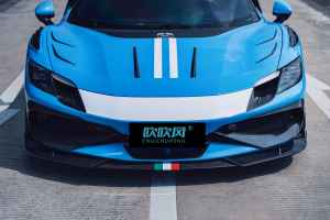 BatFury Aero Dry Carbon Fiber <span class=keywords><strong>2022</strong></span> 2023 Kit de carrosserie de capot moteur pour <span class=keywords><strong>Ferrari</strong></span> 296 GTB - Product Image 5