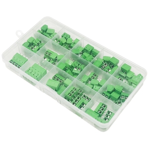 Bloque de Terminales de Montaje en PCB OKYN251030-98, Paso de 5.08 mm, KF301 2P 3P 4P, 100 Piezas, Conector Enchufable para Control Industrial - Product Image 5