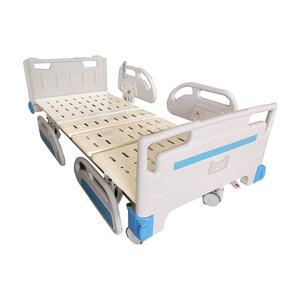 Cama de enfermería 2170*980*480-750mm de tres funciones, de acero y plástico, para ancianos y pacientes paralizados - Product Image 3