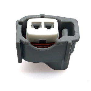 Conector de Inyector de Combustible 90980-11875 de 2 Posiciones, Plástico Gris, Macho y Hembra, para Toyota Honda Corolla - Product Image 2