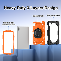 Funda de Silicona Resistente con Soporte Plegable para Tablet Xiaomi Redmi Pad 2 Pro 12.1 Pulgadas y POCO Pad M1 12.1 Pulgadas 2025, Venta al Por Mayor
