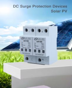 LeiHao AC Surge Protective Device T2 80kA-160kA 420V 2P Solar PV <strong>Lightning</strong> Protection for Solar System Surge Protector <strong>Arrester</strong> - Product Image 3