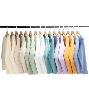Custom Logo Women Long Sleeve Tshirts High Quality 95 Polyester 5 Spandex T Shirts Printing Long Sleeve Tshirt
