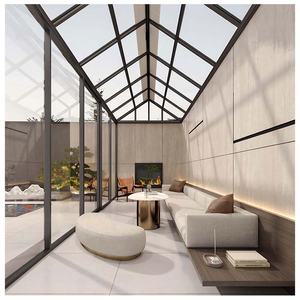 Солнечная беседка SJUMBO с выдвижной стеклянной крышей, алюминиевая, с теплоизоляционным стеклом, зимний сад - Product Image 3