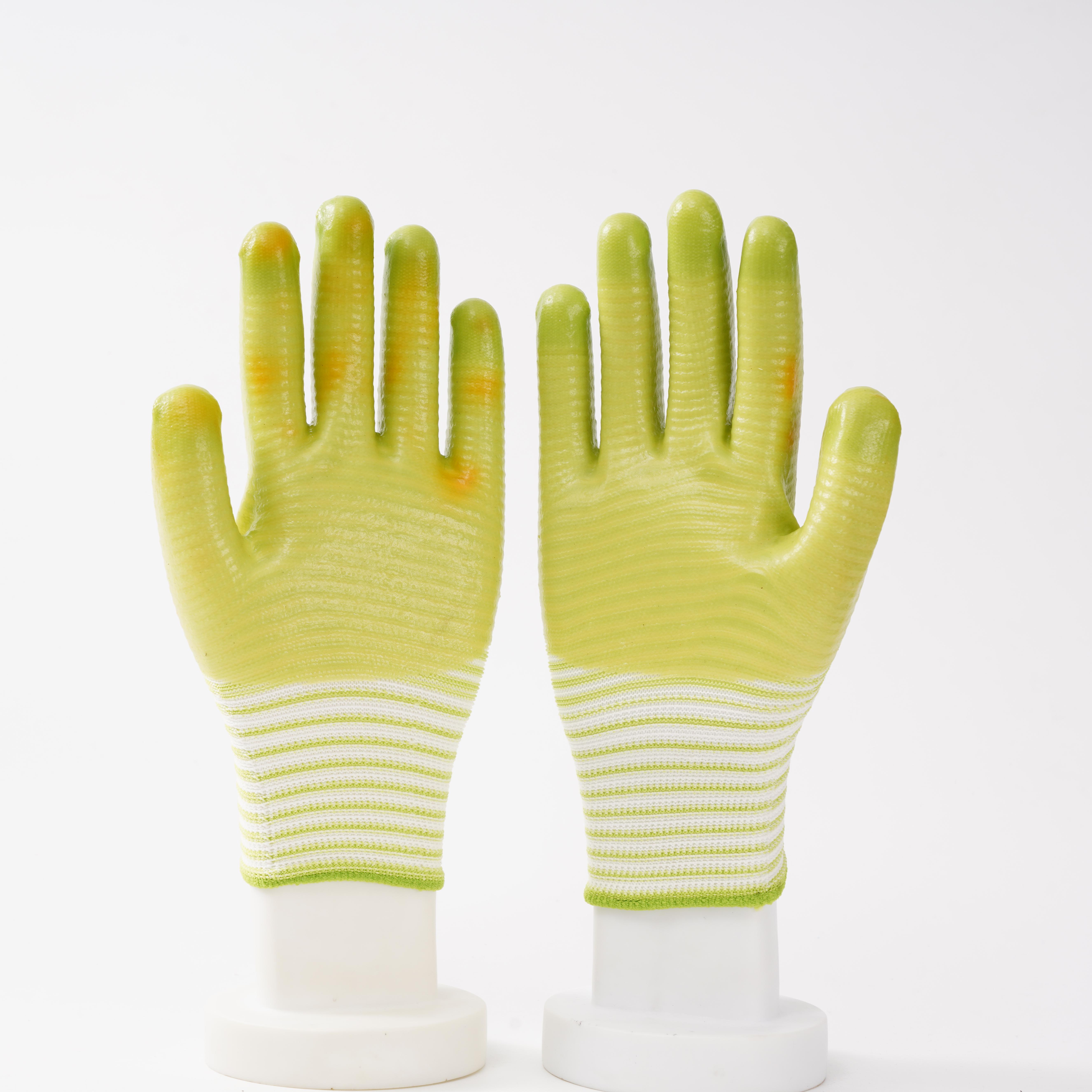Acid and Alkali Resistant PVC Gloves for Chemical and Hydrocarbons Handling Outdoor Sports Hand Gloves