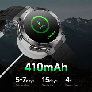 Montre connectée de sport pour homme TR3 MAX 2025, étanche, avec lampe torche, appels Bluetooth, moniteur de fréquence cardiaque, d'oxygène sanguin, de sommeil et boussole - Product Image 4