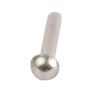 DIN 660 DIN 124 <span class=keywords><strong>Rivet</strong></span> en acier massif à tête ronde en <span class=keywords><strong>fer</strong></span> standard - Product Image 3
