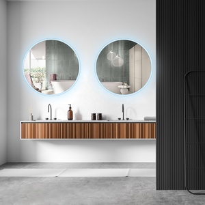 <span class=keywords><strong>Espejo</strong></span> Inteligente con Retroiluminación LED Redonda de 32'' de Bathnology, <span class=keywords><strong>Espejo</strong></span> Plateado con Pantalla Táctil, <span class=keywords><strong>Luz</strong></span> para <span class=keywords><strong>Baño</strong></span> - Product Image 6