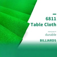 Tapis de billard en laine australienne de qualité supérieure, vert, pour tables de snooker et de billard américain de 8 pieds/9 pieds