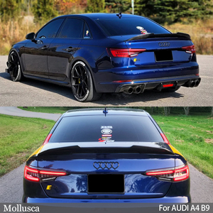 สปอยเลอร์หลังคาร์บอนไฟเบอร์แท้ รุ่น PSM สำหรับ A4/S4 B9 B9.5 ปี 2017-2024 - Product Image 6