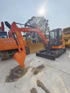 Máquina Excavadora Usada Hitachi ZX55USR de 5.5 Toneladas, Mini Excavadora Japonesa con Motor, PLC, Bomba Hidráulica, Rodamientos, Caja de Cambios, Motor de Engranajes de 52kw - Product Image 5