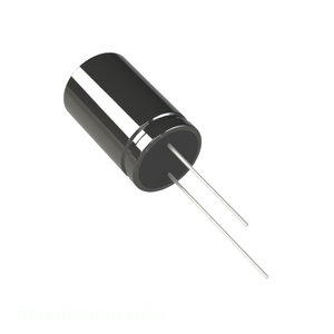 Condensateur radial TH original REH1016100M400K 10 uF traversant le boîtier, en aluminium, 10UF 20% 400V - Product Image 1