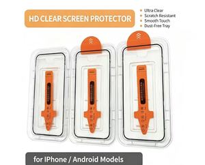 Upgraded 3.0 Dust‑Free Installation Kit Tempered Glass <b>Screen</b> Protector, Premium High‑Aluminum Explosion‑Proof Curved Full <b>Cover</b> - Product Image 1