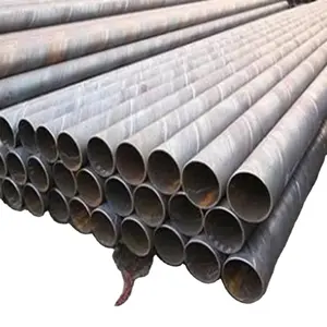 China Manufacturer's API 5L Large Diameter Carbon Steel Mild Spiral Welded Steel Pipe for Steel Piling