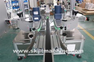 Machine d'étiquetage automatique SKILT sur le coin <span class=keywords><strong>de</strong></span> la boîte, étiqueteuse <span class=keywords><strong>de</strong></span> sceau, autocollant adhésif, machine d'étiquetage <span class=keywords><strong>de</strong></span> boîte <span class=keywords><strong>de</strong></span> bouteille, <span class=keywords><strong>timbre</strong></span> fiscal - Product Image 2