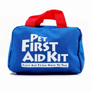 공장 맞춤형 애완 동물 응급 의료 가방 개 두더지 응급 처치 키트 애완 동물 액세서리 애완 동물 안전 키트 블루