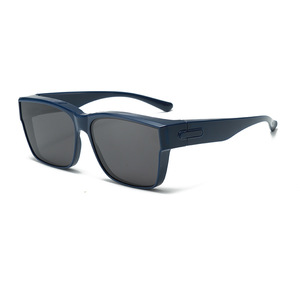 SPOEN Sunglasses <b>Rectangle</b> Polarized UV400 Driving Unisex Adult Full Rim One <b>Mirror</b> Two Use - Product Image 3
