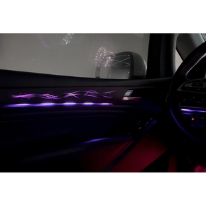 Luz Ambiental RGBIC Premium para Auto, Tira Acrílica Sinfónica, Lámpara Interior de Neón para Trumpchi M8 2018-2023 - Product Image 3