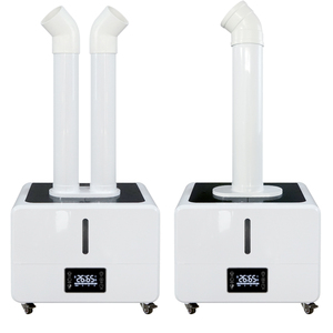 Humidificador Ultrasónico de Niebla Fría de 18L para Uso Agrícola y Hotelero, 8 Cabezales Atomizadores, Salida de 6L/H, Control Remoto, Humidificación Rápida - Product Image 1