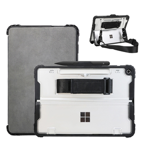 Vente en gros d'étuis de protection robustes pour Microsoft <span class=keywords><strong>Surface</strong></span> <span class=keywords><strong>Go</strong></span> 1 2 <span class=keywords><strong>3</strong></span> 4, <span class=keywords><strong>housse</strong></span> de tablette antichoc avec porte-stylo - Product Image 1