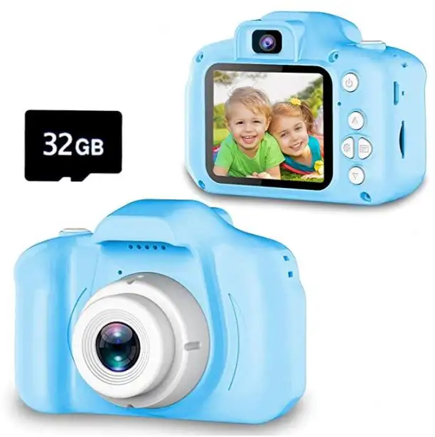 Hot selling portable full HD 1080P 2.0 inch screen cute electronic kids gift toy camera mini Digital Kids Camera