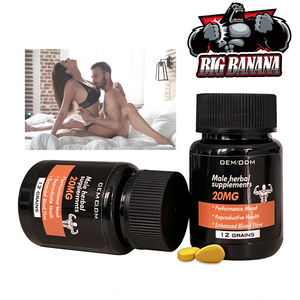 Comprimés d'extrait de Maca OEM personnalisés, pilules de Maca longue durée, pilules pour homme fort, stimulant d'énergie, équilibre hormonal pour homme - Product Image 1