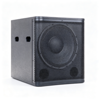 AIWA550W RMS 138dB SPL Subwoofer Activo Profesional de 18 Pulgadas con Control de Red RJ45 para Escenario, Sistema de Amplificación de Sonido