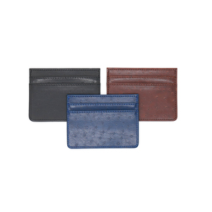 Porta Carte d'Identità in Vera Pelle a Colori, Accessorio Protettivo per Carte di Credito e Biglietti da Visita, Popolare e alla Moda - Product Image 1