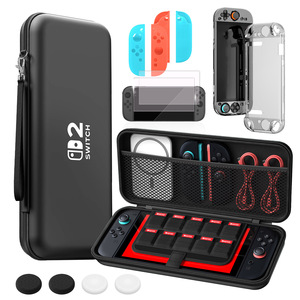 <b>Switch</b> 2 Console Carrying <b>Case</b> With Protective Kit 9 In 1 For Nintendo <b>Switch</b> 2 - Product Image 1
