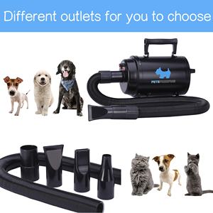 Secador para Mascotas de Alta Velocidad con Motor Potente y Silencioso para Cuidado del Pelo Animal - Product Image 2