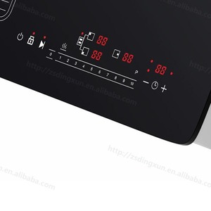 Placa <span class=keywords><strong>de</strong></span> <span class=keywords><strong>Inducción</strong></span> Eléctrica Integrada <span class=keywords><strong>de</strong></span> 3 Quemadores, 4000W, Control Táctil, Zona Flexible, <span class=keywords><strong>Siemens</strong></span> IGBT, Acero Inoxidable, para Hogar y Hotel - Product Image 2