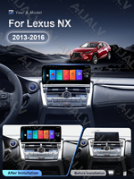 Lecteur multimédia Android Aijia 12,3 pouces pour LEXUS NX 2013-2016, écran tactile, lecteur CD/MP3/CarPlay/Android intégré, double DIN Mendery