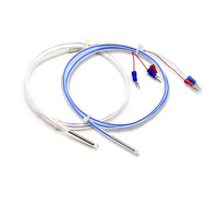 Sensor de temperatura del suelo anticorrosión Pt100 resistente al agua PTFE ácido alcalino