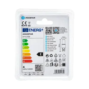 Lampada LED G9 3.3W, potenza efficiente, luce bianca, G9, ideale per illuminazione e decorazione di interni in case e... - Product Image 3