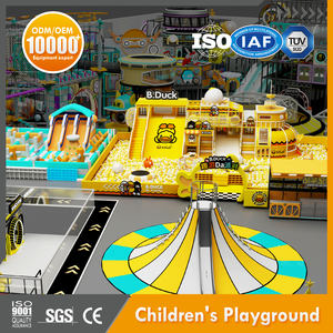 โซลูชันการเล่นในร่มสำหรับเด็กสวนสนุกเชิงพาณิชย์แบบกำหนดเองได้สไลด์ขนาดใหญ่อุปกรณ์สนามเด็กเล่นสำหรับงานหนัก - Product Image 4