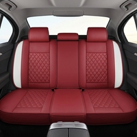 Housses de siège de voiture en cuir Nappa de qualité supérieure, confortables, style professionnel, toutes saisons, ensemble complet universel