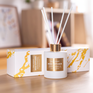 Difusor de Aromaterapia de Cerámica sin Fuego, 120 ml, con Aceite Esencial, Decoración para el Hogar, Caja de Regalo, Adorno para Interiores, Perfume para Baño, Aroma Gardenia - Product Image 2