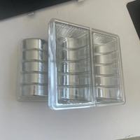 Plateau intérieur formé sous vide transparent boîte de plateau en plastique carrée personnalisée boîte d'emballage de Biscuit de gâteau d'ananas