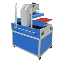 Nouvelle presse à chaud hydraulique automatique double station grand format A3 (40x60 cm) pour vêtements et t-shirts, haute pression, pour sublimation