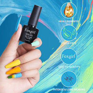 <span class=keywords><strong>Kit</strong></span> de <span class=keywords><strong>manucure</strong></span> <span class=keywords><strong>professionnel</strong></span> Foxgirl LED DIY pour designer français, 20 couleurs de vernis gel UV avec outils à ongles longue durée pour la vente en gros - Product Image 5