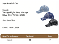 Casquette de baseball en jean délavé vintage, broderie personnalisée, 6 panneaux, ajustable, chapeau de luxe tendance pour hommes et femmes