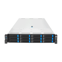 Server RS720A-E13-RS12U 2U Dual AMD EPYC 9005 24 DIMM DDR5 6400 Memori 3TB 12 Bay NVMe