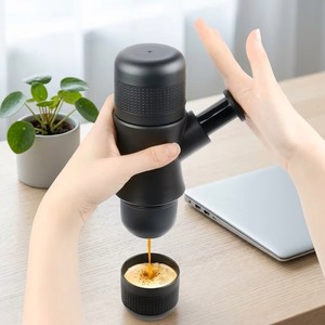 Macchina per <span class=keywords><strong>Espresso</strong></span> Portatile Manuale - 15 Bar, per Caffè in Polvere - Attrezzatura Compatta per Auto e Hotel - OEM/ODM - Product Image 3